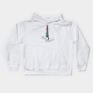 Proud Unicorn - Polysexual Kids Hoodie